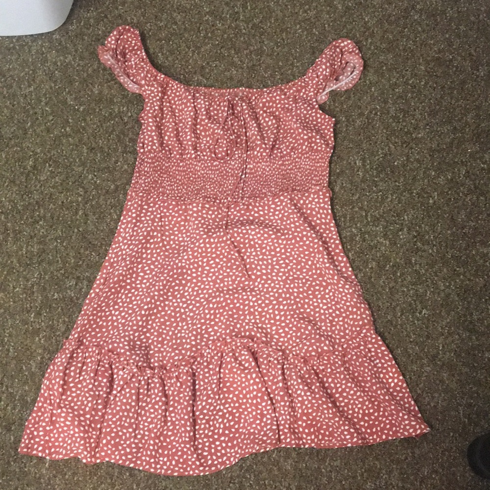 Printed mini dress